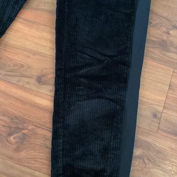 Champion, corduroy, black, joggers, extra small - Picture 2 of 6